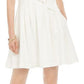Vince Camuto Women's Bow Neck Fit & Flare Dress White Size 4