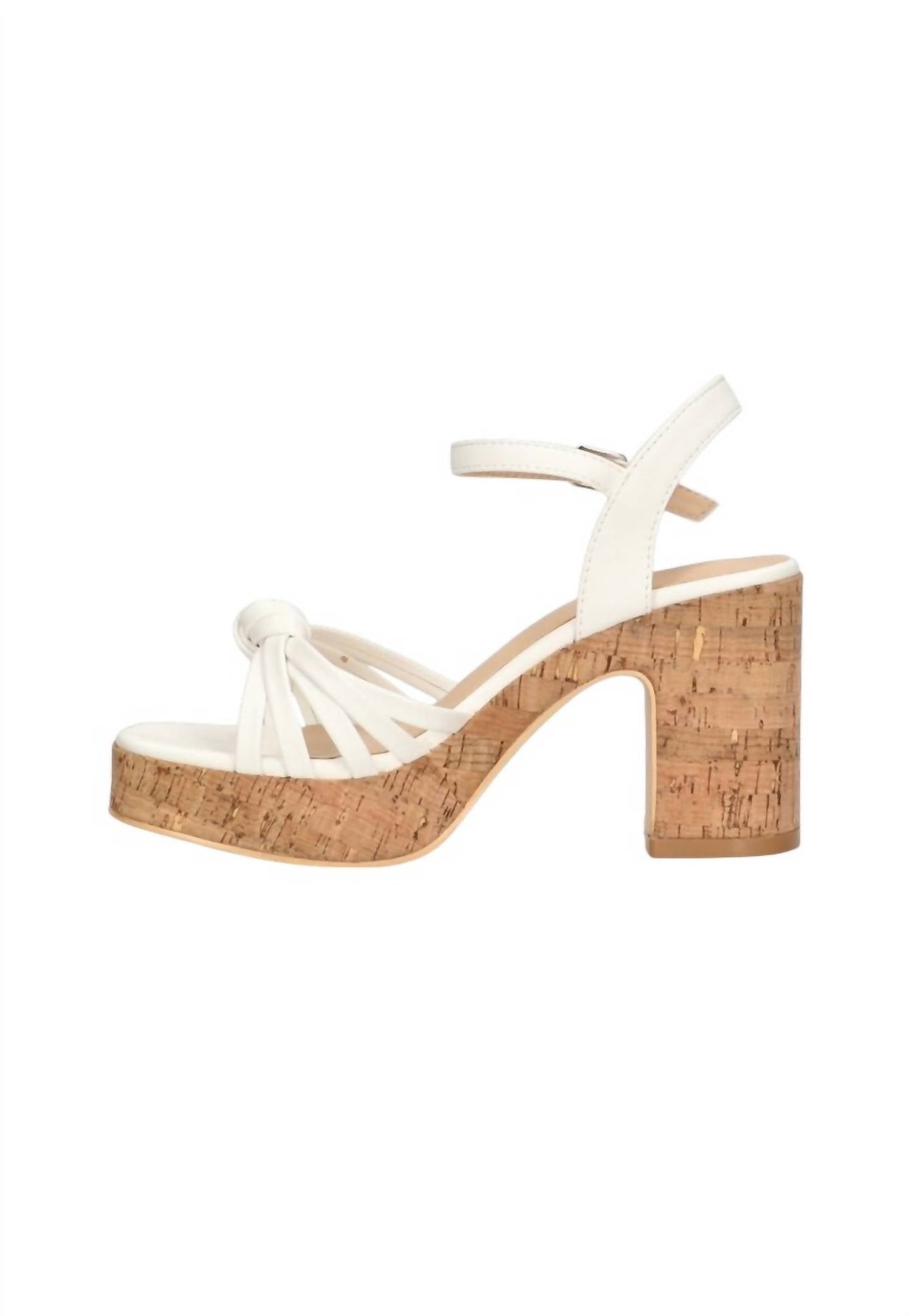 Mars Sky - Women's Cork In It Platform Sandals
