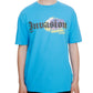 Eleven Paris Men's Invasion Graphic T-Shirt Blue Size Medium