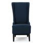 Alight Upholstered Dining Chair With High Back And Birch Wood Legs (Set of 2)