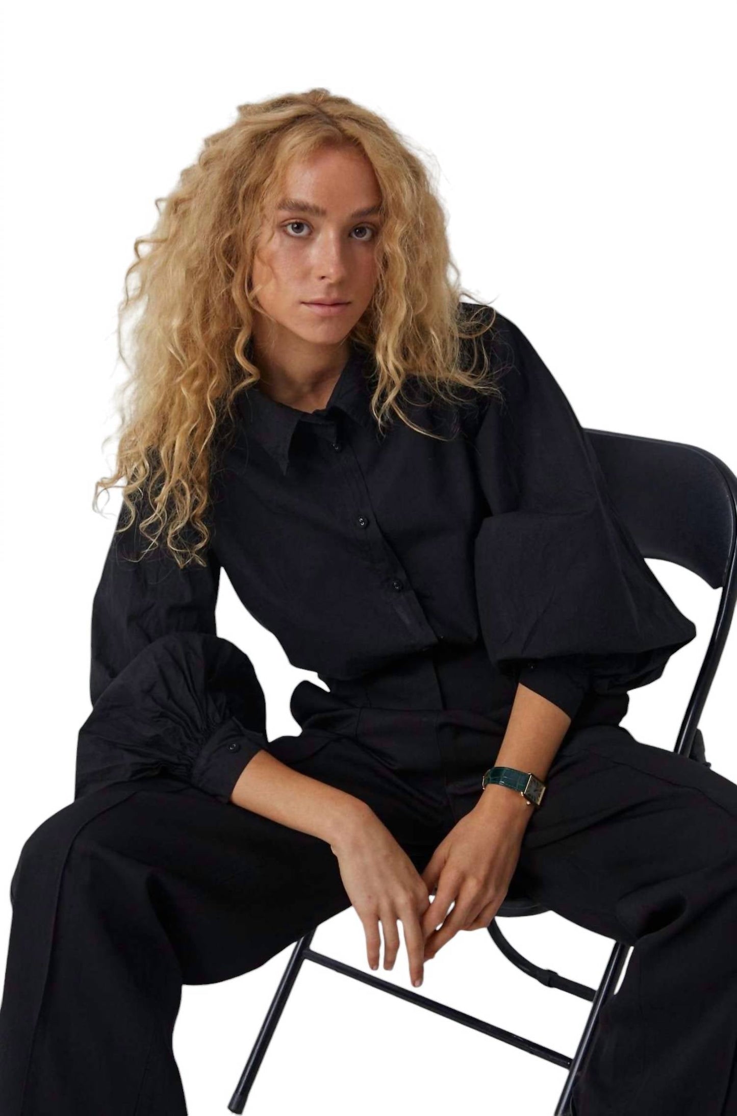 Q House Of Basics - Queen Button Down Shirt