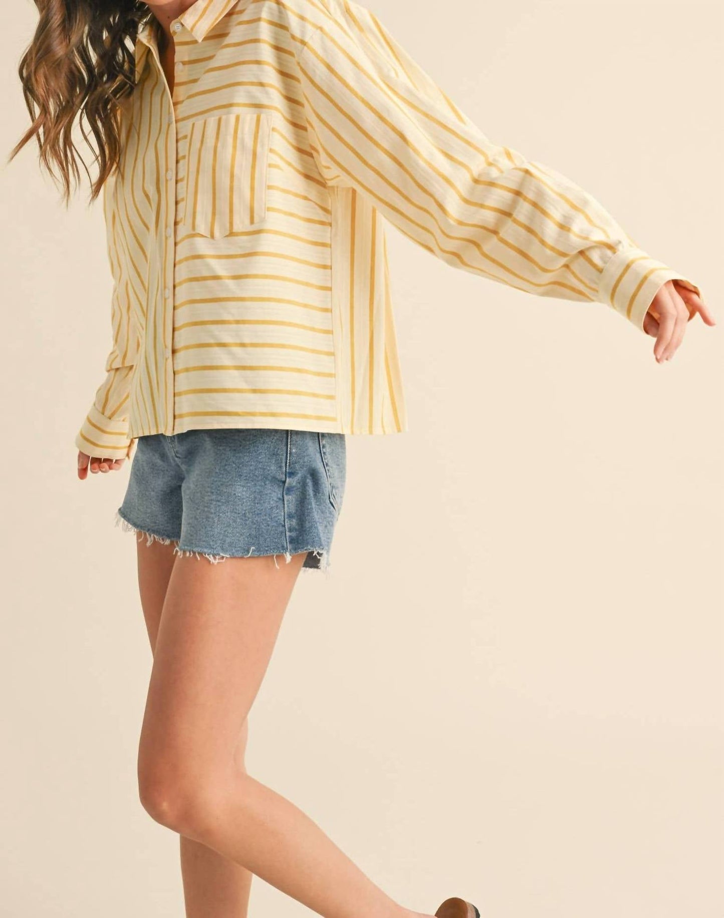 &Merci - Daffodil Striped Top