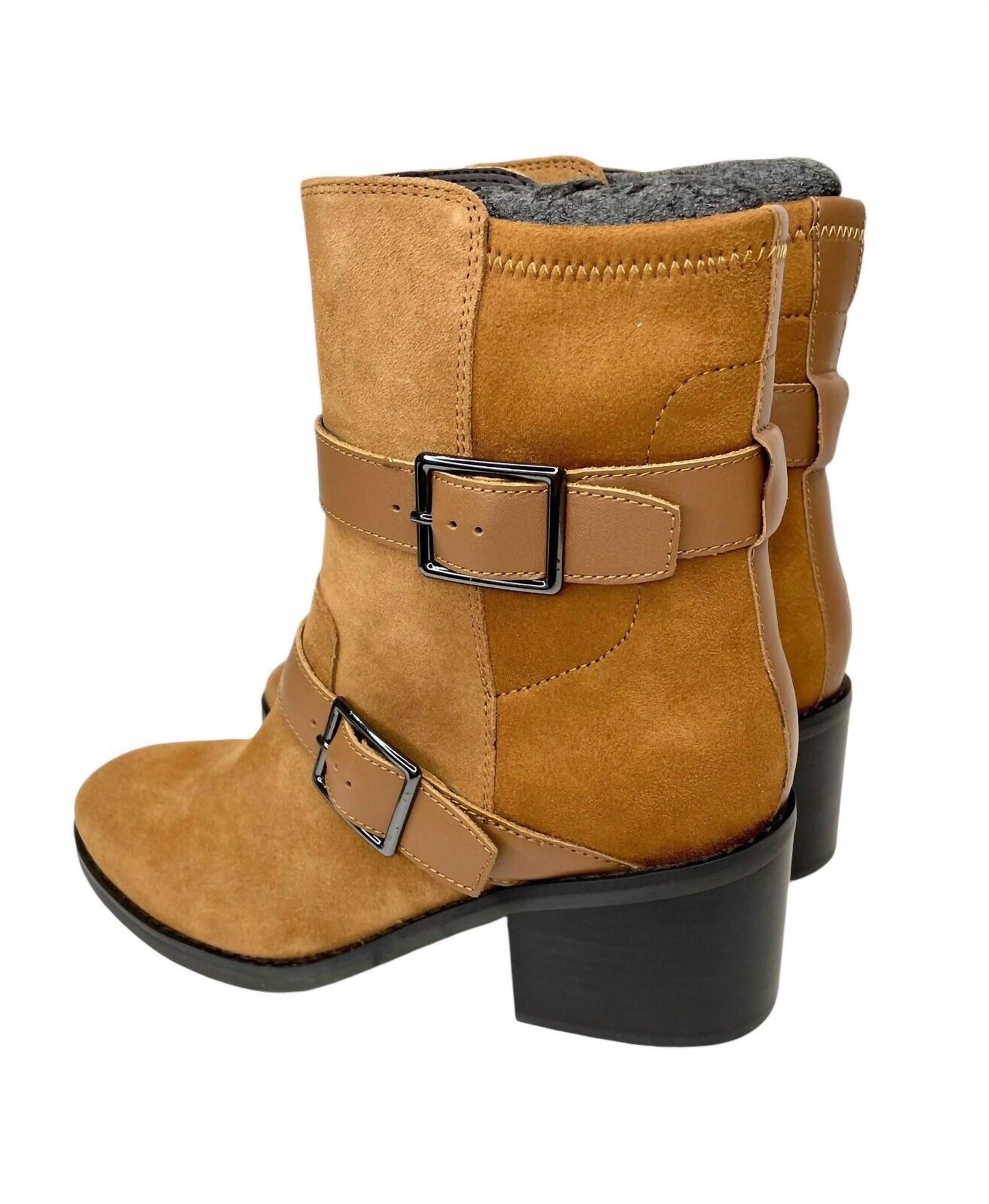 Donald Pliner - Women's Saddle Suede Leather Darby Ankle Boots