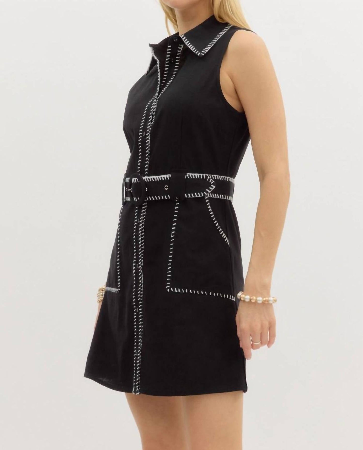 Entro - Belted Dress