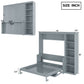 Sturdy Murphy Bed With Desk And Bookshelf