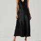 Astr - Ellora Satin Midi Dress