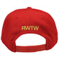 RWTW Logo Flag Roll With The Winners Winning Snapback Hat Cap Lebron Red Gold
