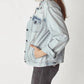 Risen - Distressed Button Up Jacket