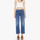 Mother - Newbie Ankle Fray Straight-leg Jeans