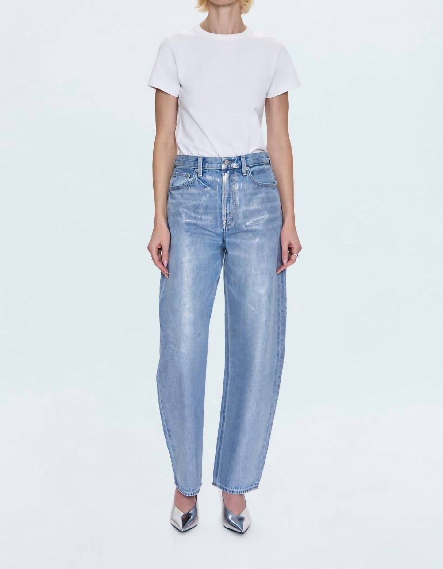 Pistola - Wes High Rise Barrel Jean