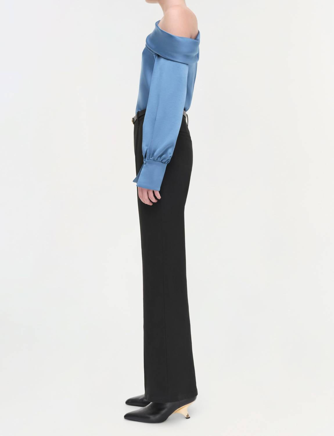 Simkhai - Alice One Shoulder Long Sleeve Top
