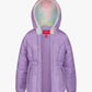 London Fog - Girls Zip-front Hooded Mid Cinch Puffer Jacket