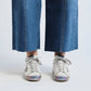 1822 Denim - High Rise Wide Leg Braided Waistband Denim Jeans