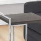 C-Shaped Accent Table, Contemporary & Modern