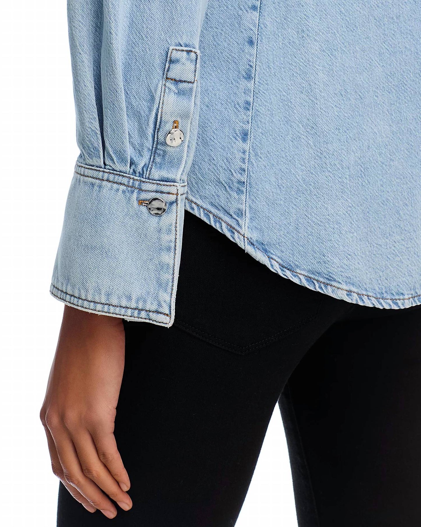 Frame - Curved Denim Shirt