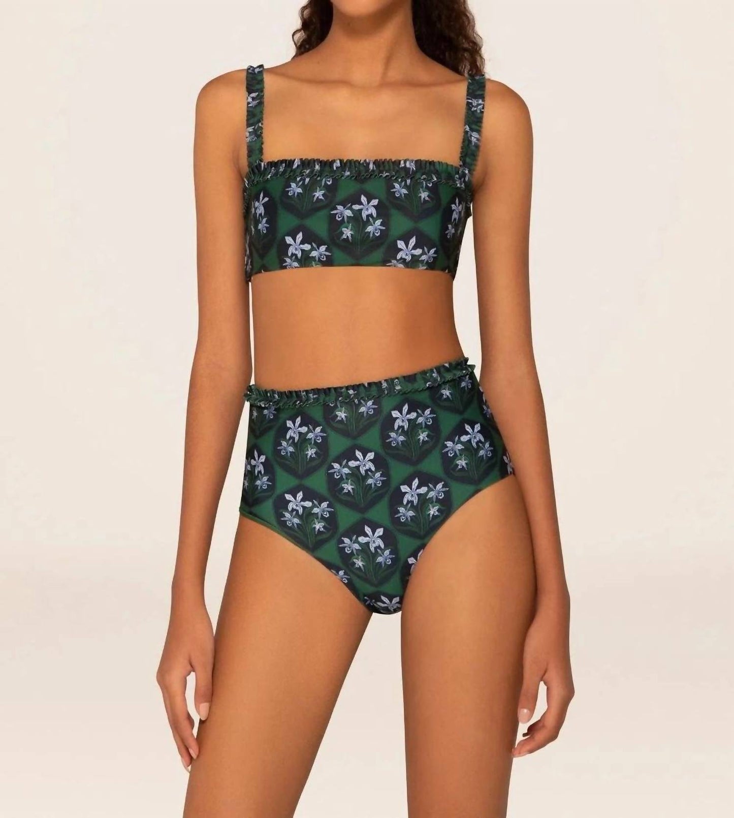 Agua By Agua Bendita - Olmo Chan Chan Esmeralda Bikini Top