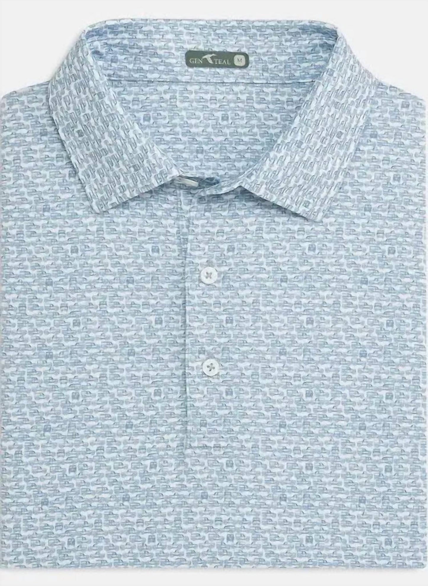 Genteal - Printed Performance Polo