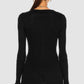 Enza Costa - Cashmere Long Sleeve Henley Top