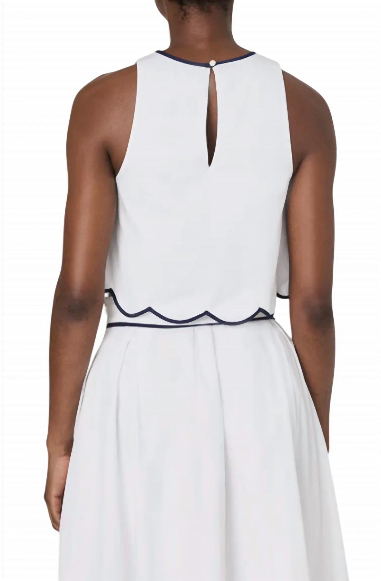 French Connection - Alexis Scallop Top