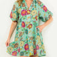 Thml - Hibiscus Puff Sleeve Floral Dress