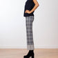 एवेन्यू मोंटेग्न - बोनी प्लेड पैंट