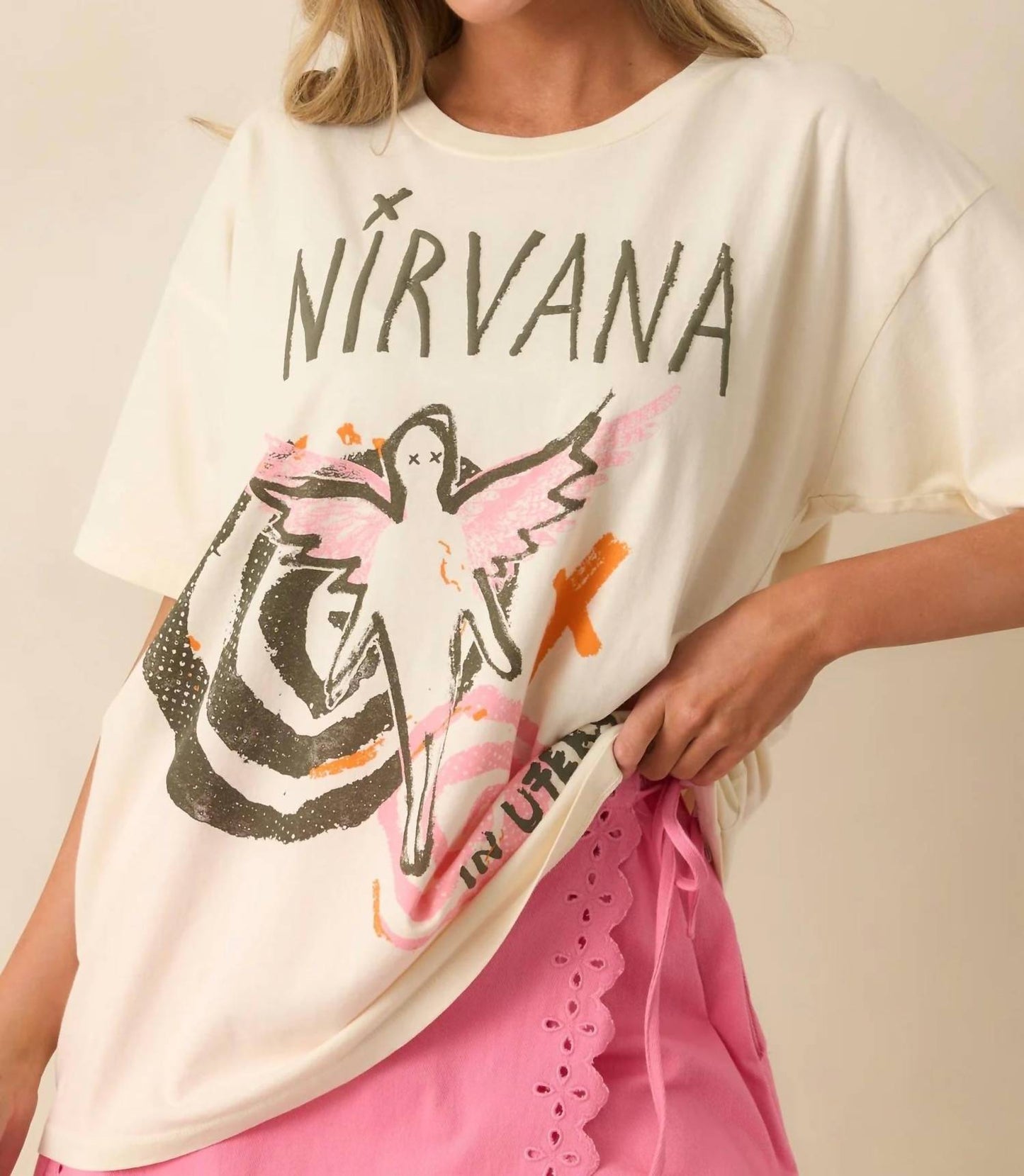 Daydreamer - Nirvana In Utero Collage Merch Tee