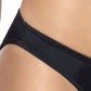 Pq Women's Basic Full Bikini Bottoms Black