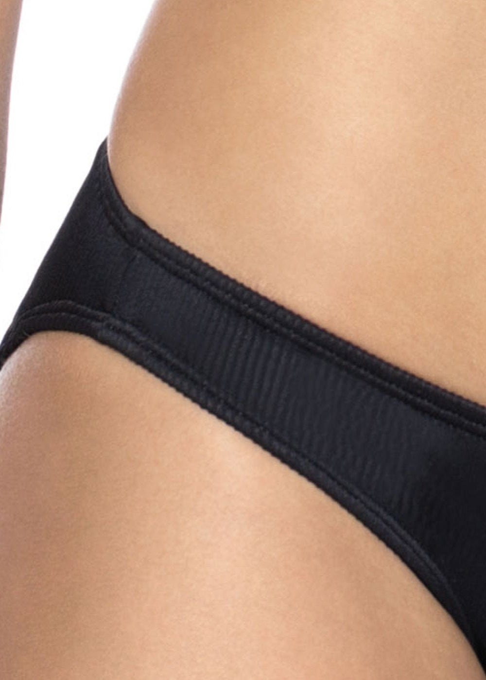 Pq Women's Basic Full Bikini Bottoms Black