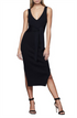 good-american-black-rib-knit-tie-waist-midi-dress