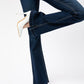 Kancan Women's Mid Rise Classic Jeans Blue 5