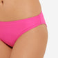 Hula Honey Junior's Solid Bikini Bottoms Swimsuit Pink