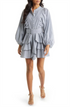 vici-collection-belted-long-sleeve-ruffle-dress-whitenavy