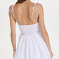 Staud Women's Landry Minidress White Size X-Large