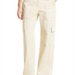 TWP Izzy Stretch Cotton Cargo Pants in Khaki , Size 12