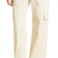 TWP Izzy Stretch Cotton Cargo Pants in Khaki , Size 12