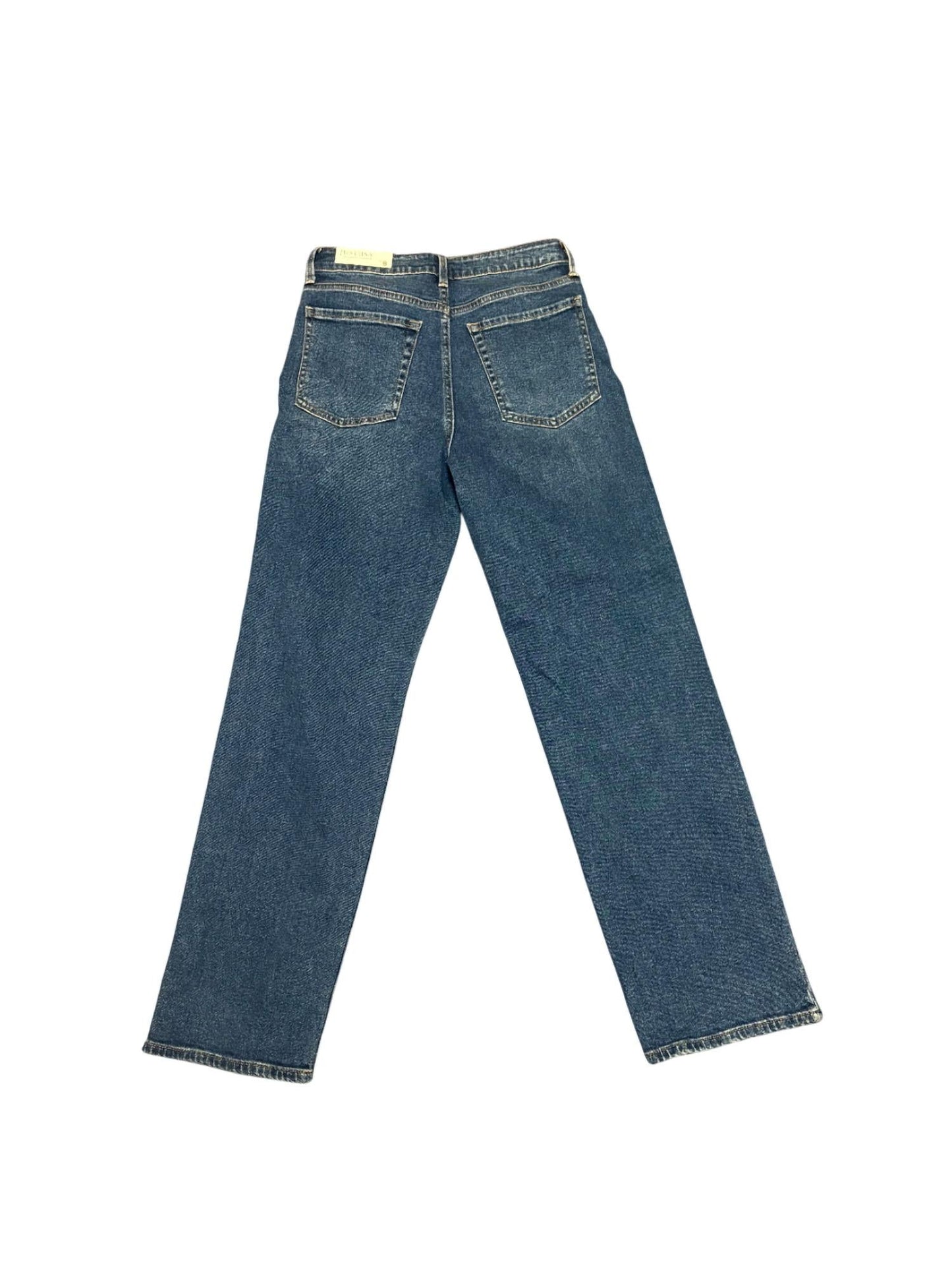 Just Usa - Women Super High Rise Relaxed Straight Jean