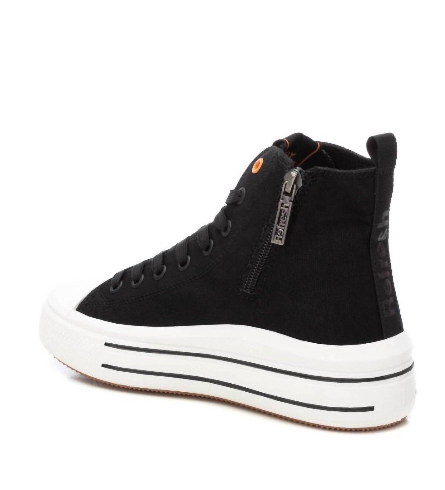 Xti - Women's Canvas Ankle Sneaker Boots