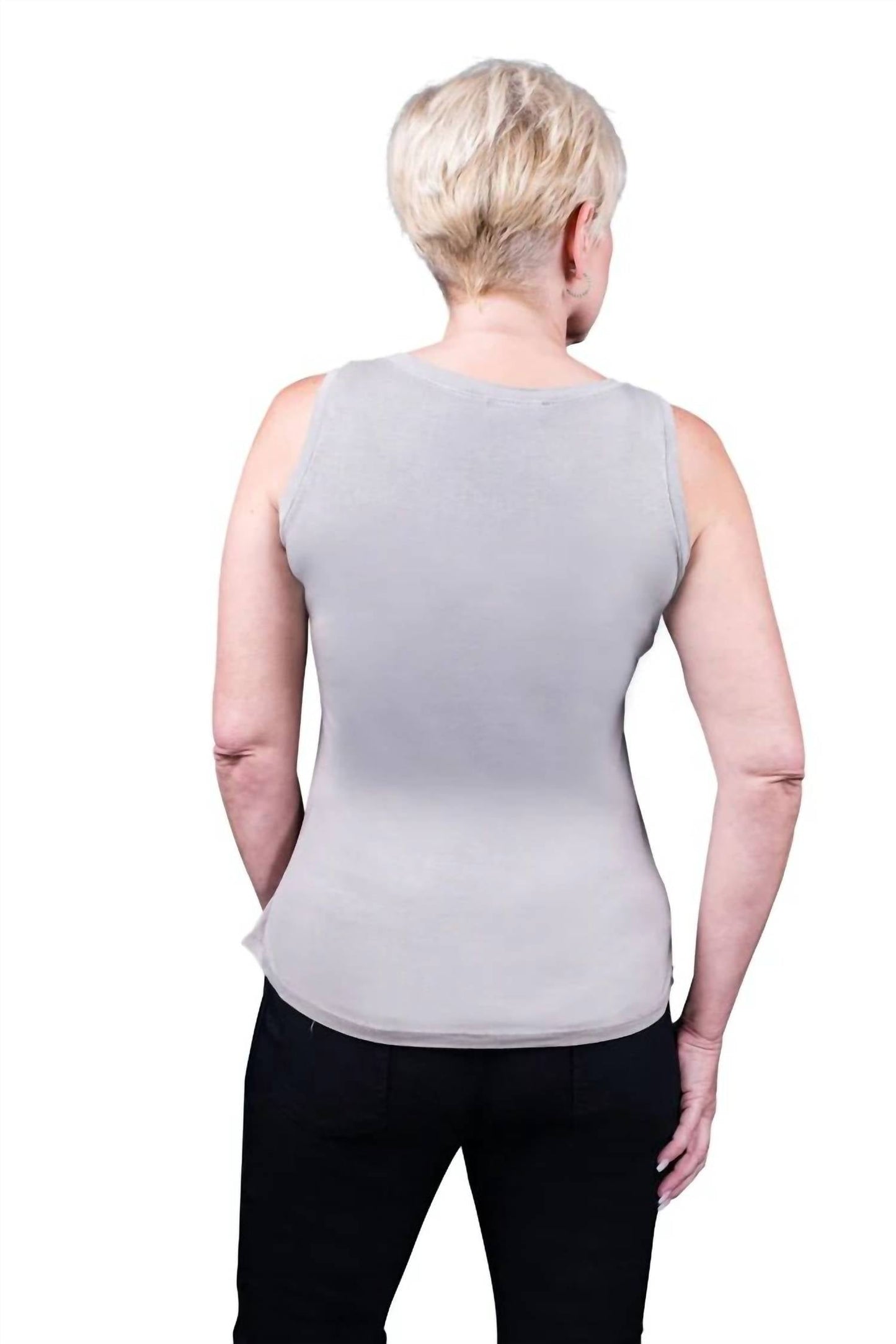 Tees By Tina - Saphire Viscose Sheen Tank