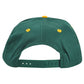 NFL Green Bay Packers Adults Men Flat Bill Two Colors Snapback OSFM Hat Cap