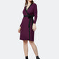 Leota Women's Kara Wrap Dress Red Size X-Large