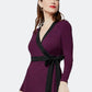 Leota Women's Kara Wrap Dress Red Size X-Large