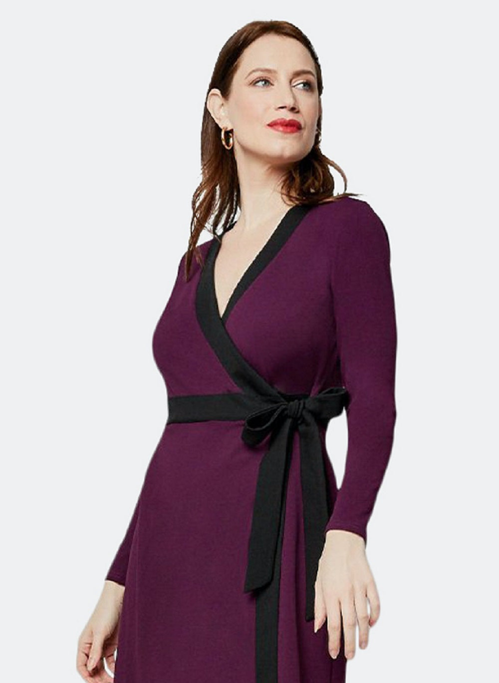 Leota Women's Kara Wrap Dress Red Size X-Large