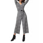 Leota Women's Kayla Cheetah Print Jumpsuit Gray Size XX-Large