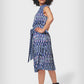 Leota Women's Sleeveless Mindy Dress in Retro Crystal Blue