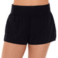 Reebok Women's Basics Boy Swim Shorts Swimsuit Black Size 14