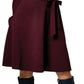 Leota Women's Perfect Wrap Dress Red Size Medium