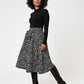 Leota Women's  Mindy Skirt in Graphic Gardenia White