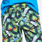 Paisley & Gray Men's Slim Fit Warrior Leaf-Print Shorts Black Size 32W
