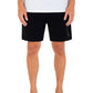 Hurley Men's Icon Boxed Drawcord Closure Short Shorts Black Size Medium