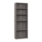 6-Tier Transitional Bookshelf for Office